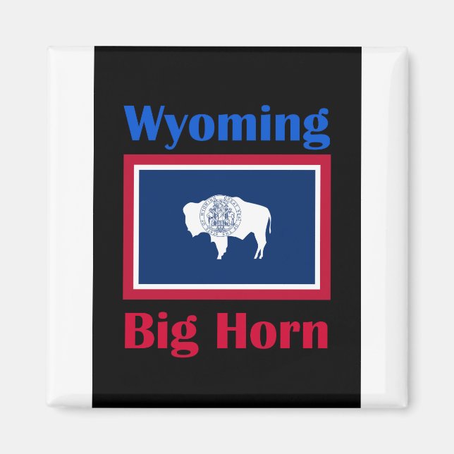 Íman Big Horn Wyoming (Frente)