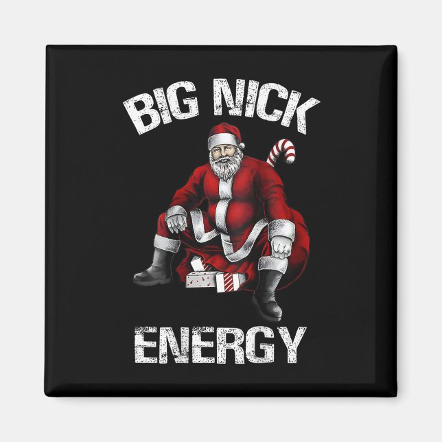 Íman Big Nick Energy Papai noel Natal 2 (Frente)