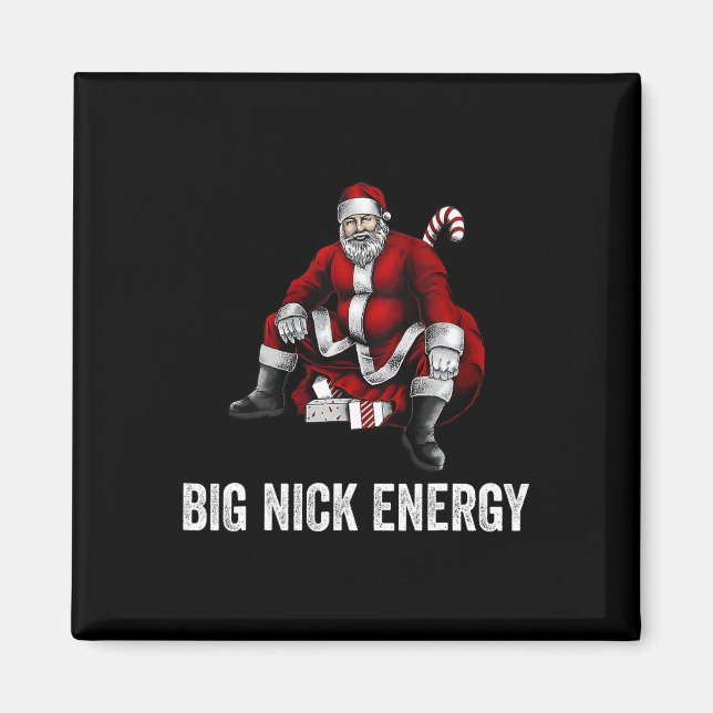Íman Big Nick Energy Papai noel Natal 3 (Frente)
