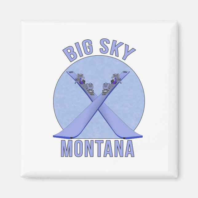 Íman Big Sky, Montana (Frente)