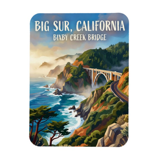 Íman Big Sur EUA (Vertical)