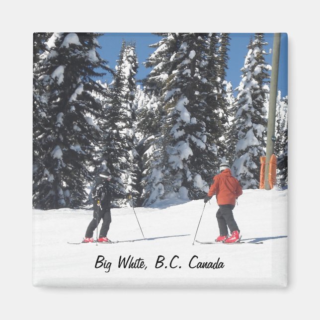 Íman Big White, B.C. Canadá (Frente)