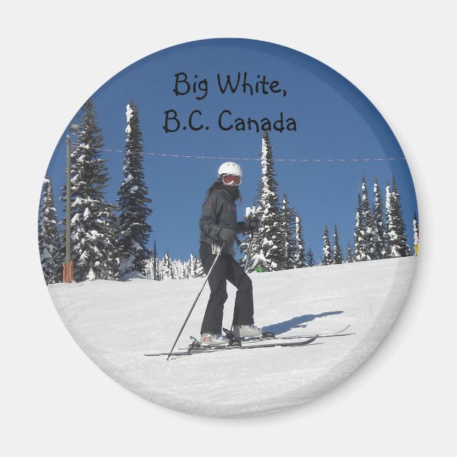 Íman Big White, BC Canadá (Frente)