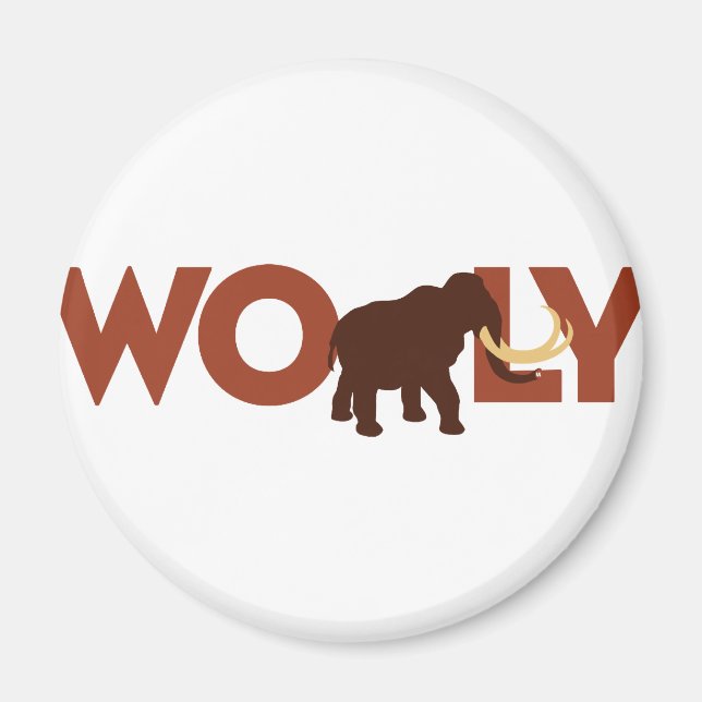 Íman Big Wooly Mammoth (Frente)