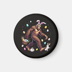 Íman Bigfoot Dia de Páscoa Sasquatch Engraçado