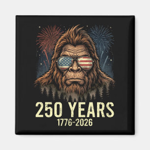 Íman Bigfoot merica fogo de artifício 4 de julho 250