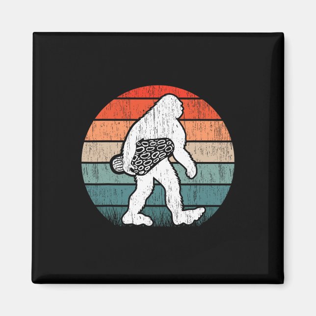 Íman Bigfoot Morel Mushroom Forjando Mycologia Shroom H (Frente)