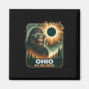 Íman Bigfoot Ohio Total Solar Eclipse 2024 Com Eclipse