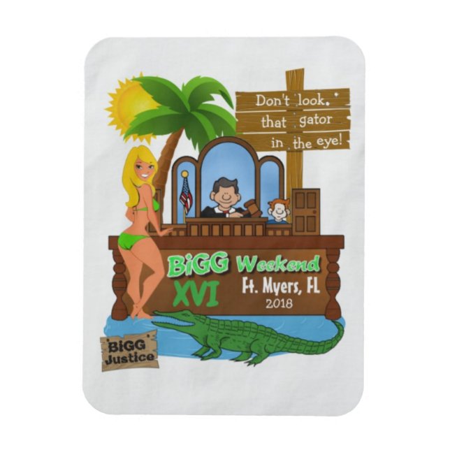 Íman BiGG Fim de Semana XVI Magnet (Vertical)