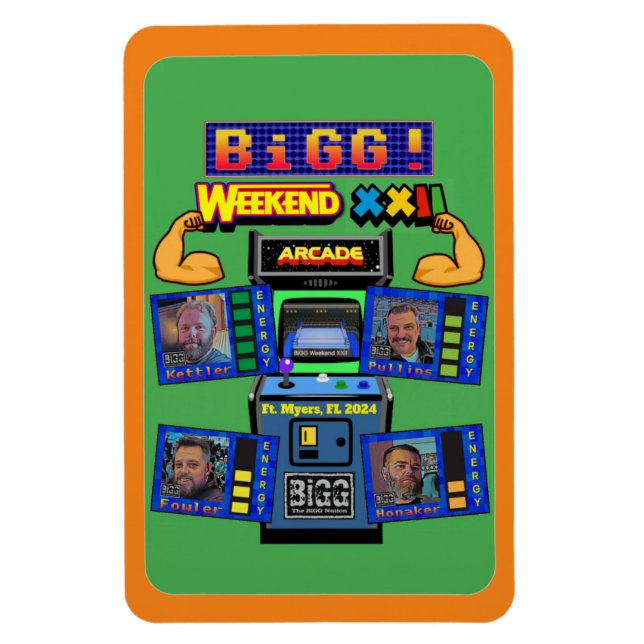 Íman BiGG Weekend XXII Grande Magnet (Vertical)