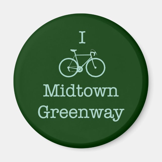 Íman Bike Midtown Greenway (Frente)