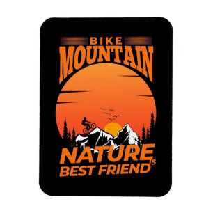 Íman Bike Mountain Nature É O Melhor Amigo