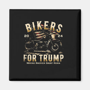Íman Biker Para Trump 2024