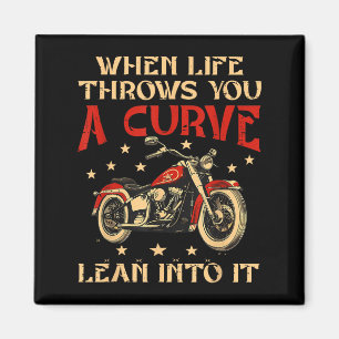 Íman Biker Quando A Vida Lança Um Motociclista