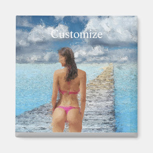 Íman Bikini Girl Thunder_Cove