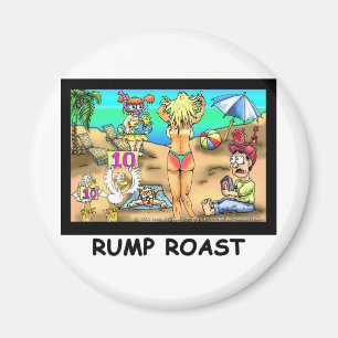 Íman Bikini Rump Roast Camisetas e Presentes Divertidos