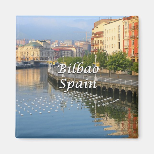 Íman Bilbau, Espanha basca (legenda) (Frente)
