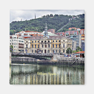 Íman Bilbau, fotografia de paisagem urbana Espanha