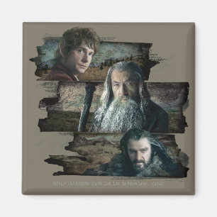 Íman BILBO BAGGINS™, Gandalf, THORIN OAKENSHIELD™
