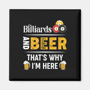 Íman Bilhar E Cerveja É Por Isso Que Estou Aqui Jogador