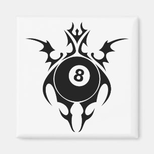 Íman bilhar. tribal.