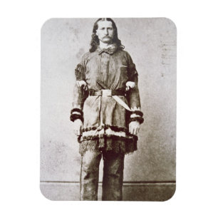 Íman "Bill selvagem" Hickok (1837-76) (foto de b/w)