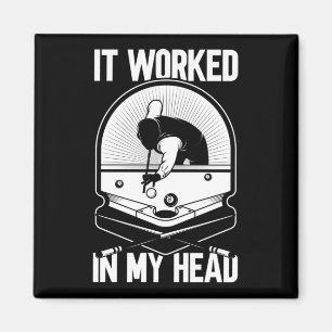 Íman Billiard 8 Ball Funcionou meu Piscina