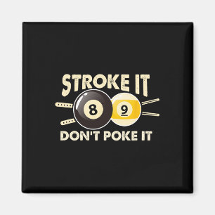 Íman Billiard Piscina Snooker Player Engraçado Não