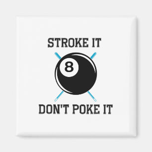 Íman Billiard Piscina Snooker Player Engraçado Não