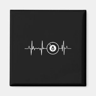 Íman Billiards Heartbeat 8 Ball Heartline Piscina Billa