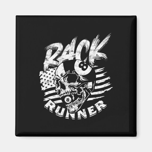 Íman Billiards Rack Runner de 8 bolas (Frente)