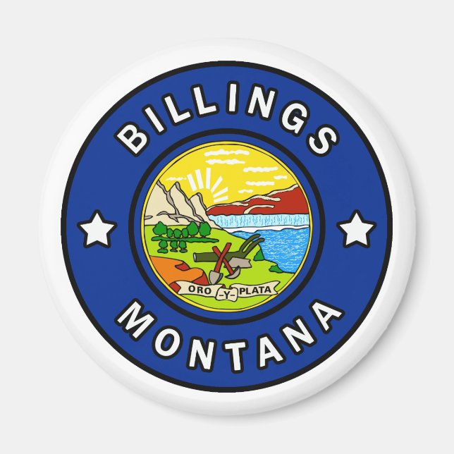 Íman Billings Montana (Frente)