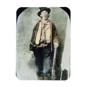 Íman Billy o miúdo (gravura colorida)