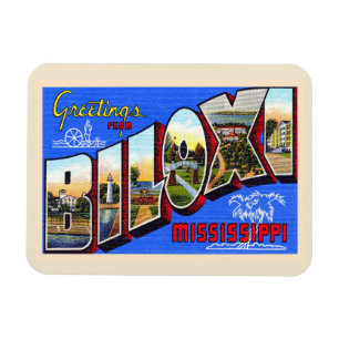 Íman Biloxi Mississippi - Letra Grande