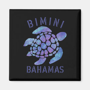 Íman Bimini, Design de praia de Bahamas _ Souvenir Illu