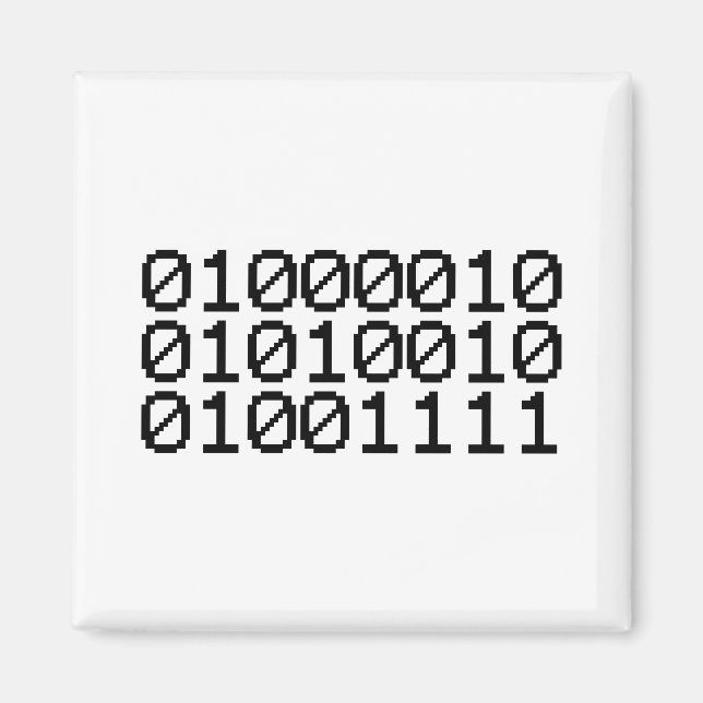 ÍMAN BINARY BRO (Frente)