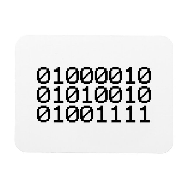 ÍMAN  BINARY BRO (Horizontal)