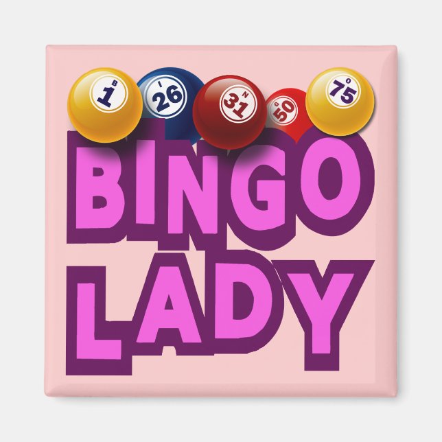 ÍMAN BINGO LADY (Frente)