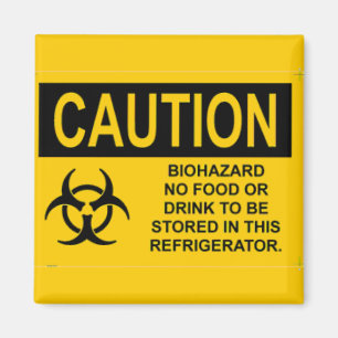 Íman Biohazard caution08