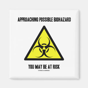 Íman Biohazard possível de aproximação você pode se