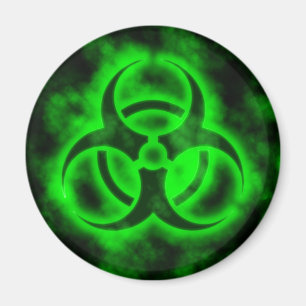 Íman Biohazard verde