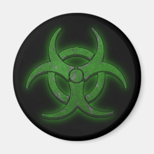 Íman Biohazard verde