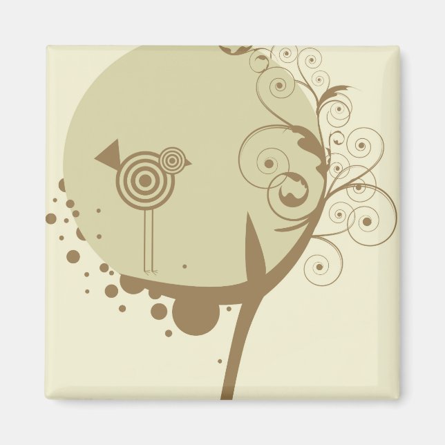 Íman Bird House (Frente)