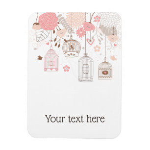 Íman Birdagens Whimsical Personalizadas