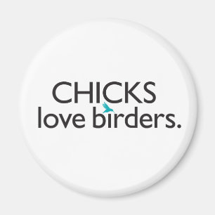 Íman Birders do amor dos pintinhos