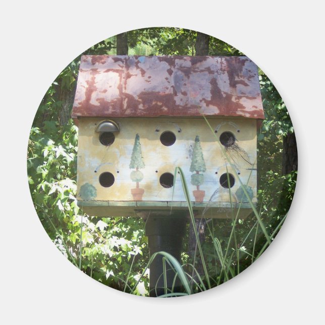 Íman Birdhouse no Sol (Frente)