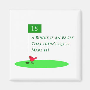 Íman Birdie Eagle Golf Magnet