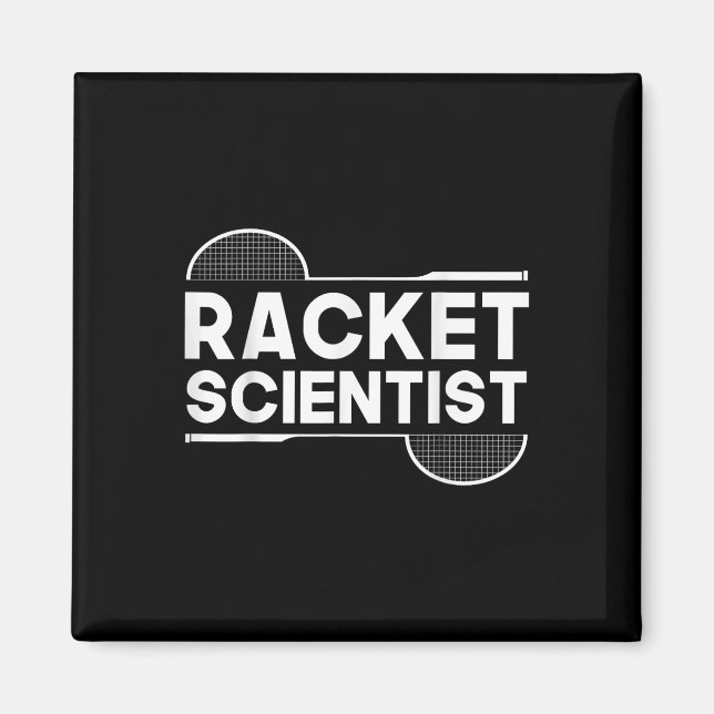 Íman Birdie Shuttle Racket Scientist Badminton (Frente)