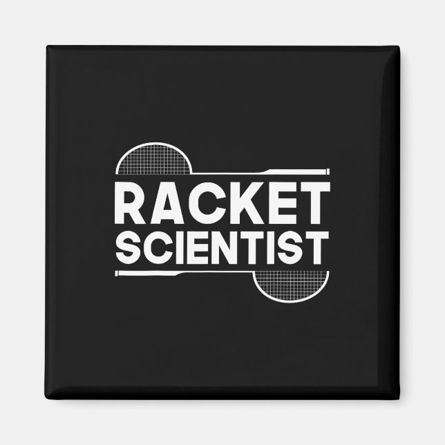 Íman Birdie Shuttle Racket Scientist Badminton (Frente)