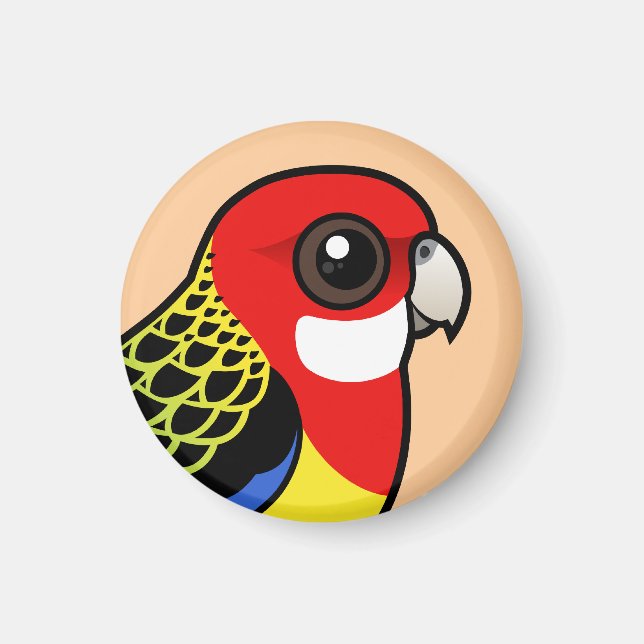 Íman Birdorable Eastern Rosella (Frente)